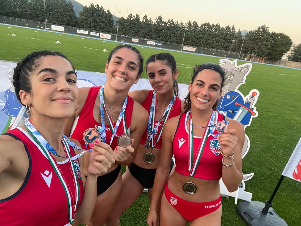 CNU 2023, atletica leggera due medaglie di bronzo per il CUS Cagliari